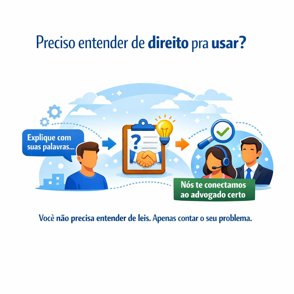Preciso entender de direito pra usar?